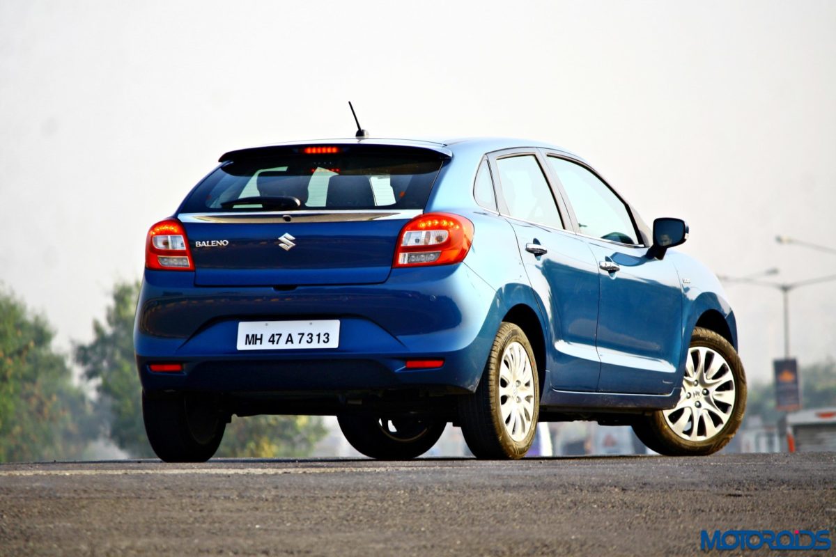 Maruti Suzuki Baleno  Rear right three quarters