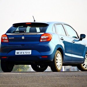 Maruti Suzuki Baleno  Rear right three quarters