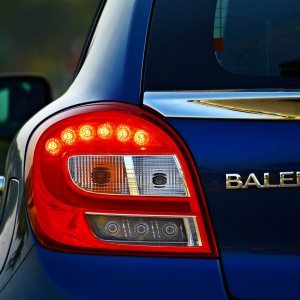 Maruti Suzuki Baleno Tail light design