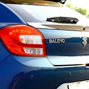 Maruti Suzuki Baleno Rear hatch