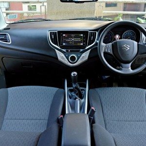 Maruti Suzuki Baleno Front cabin view