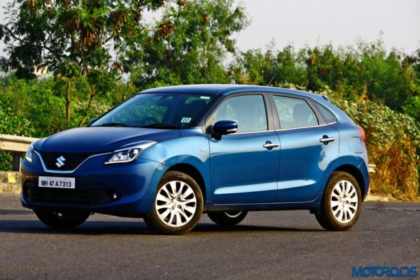 2015 Maruti Suzuki Baleno Left side view