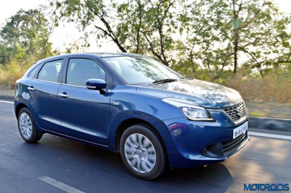 2015 Maruti Suzuki Baleno Motion Shots (1)