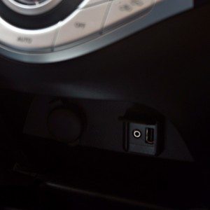 Maruti Suzuki Baleno Power socket and USBAux in