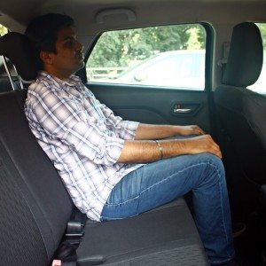 Maruti Suzuki Baleno Rear Seat space