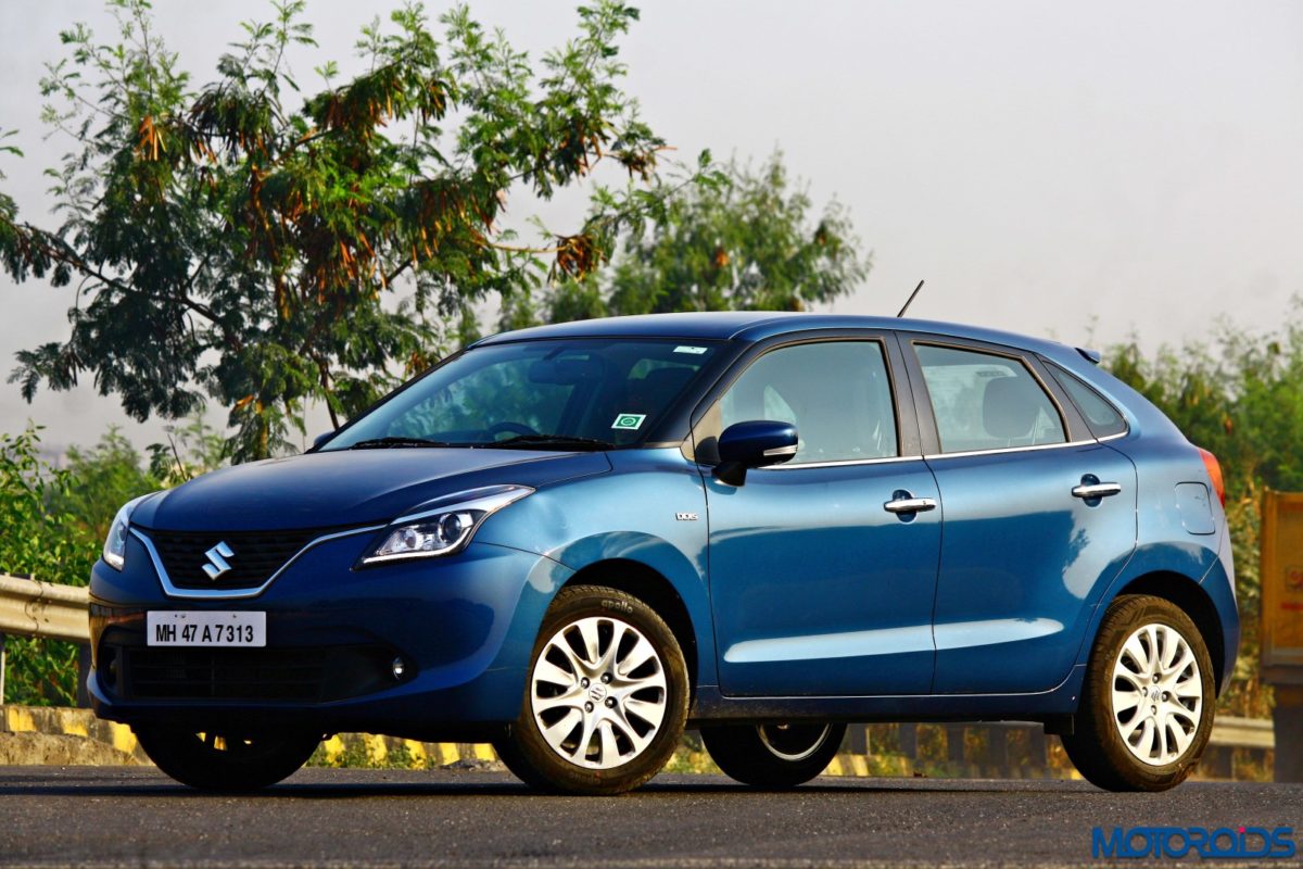 Maruti Suzuki Baleno front left three quarters