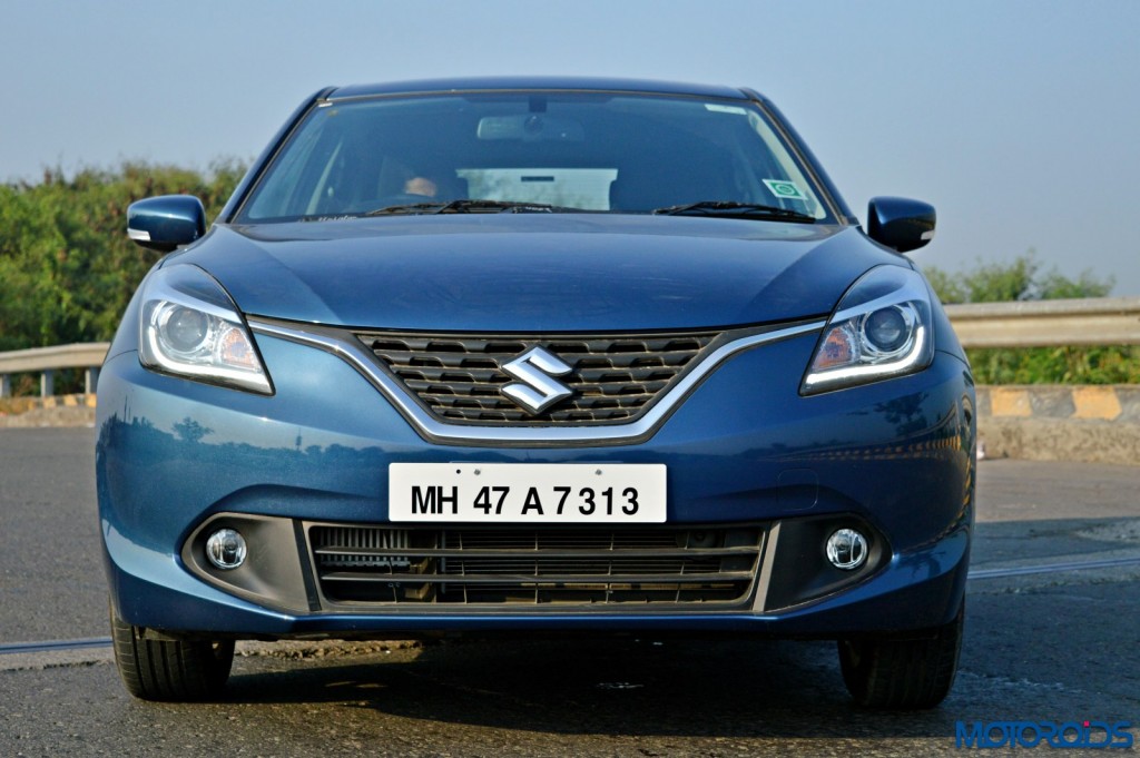 2015 Maruti Suzuki Baleno head on view