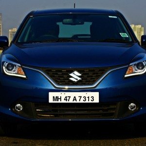 Maruti Suzuki Baleno head on view