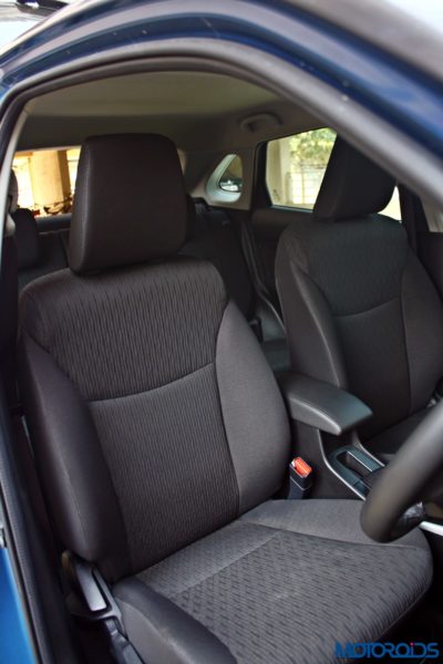 2015 Maruti Suzuki Baleno seat fabric