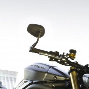 Triumph Speed Triple Series Official Images  Bar End Mirrors