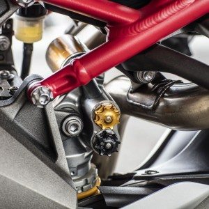 Triumph Speed Triple Series Official Images  Rear Suspension