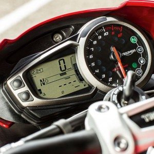 Triumph Speed Triple Series Official Images  Instrument Cluster