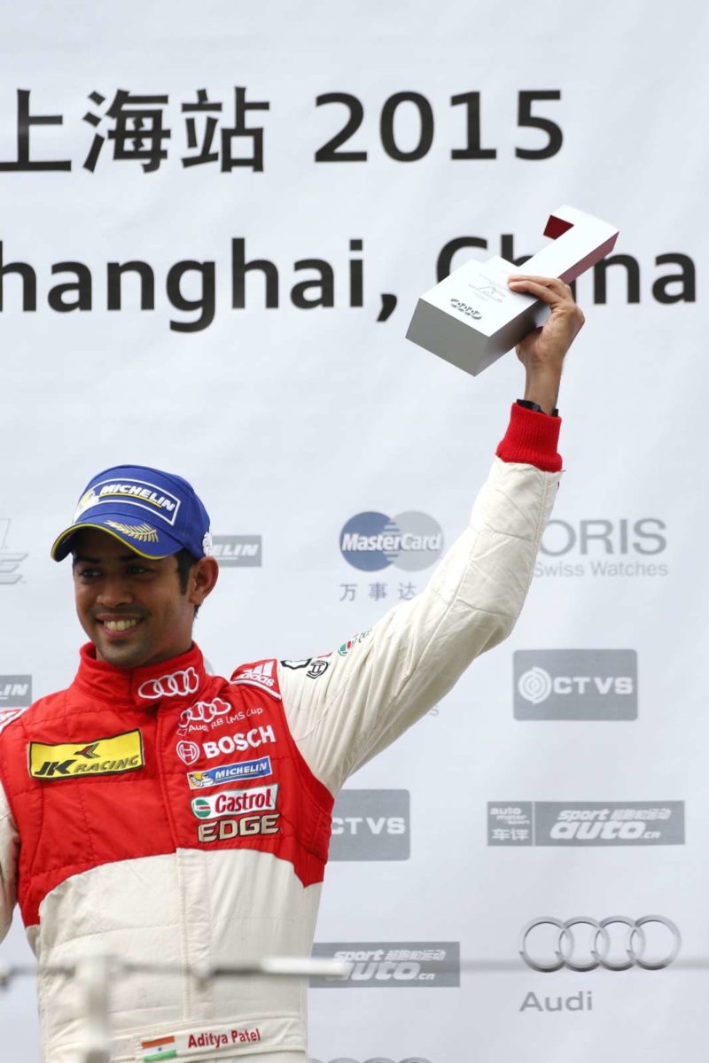 Aditya Patel tops last race in Audi R LMS cup
