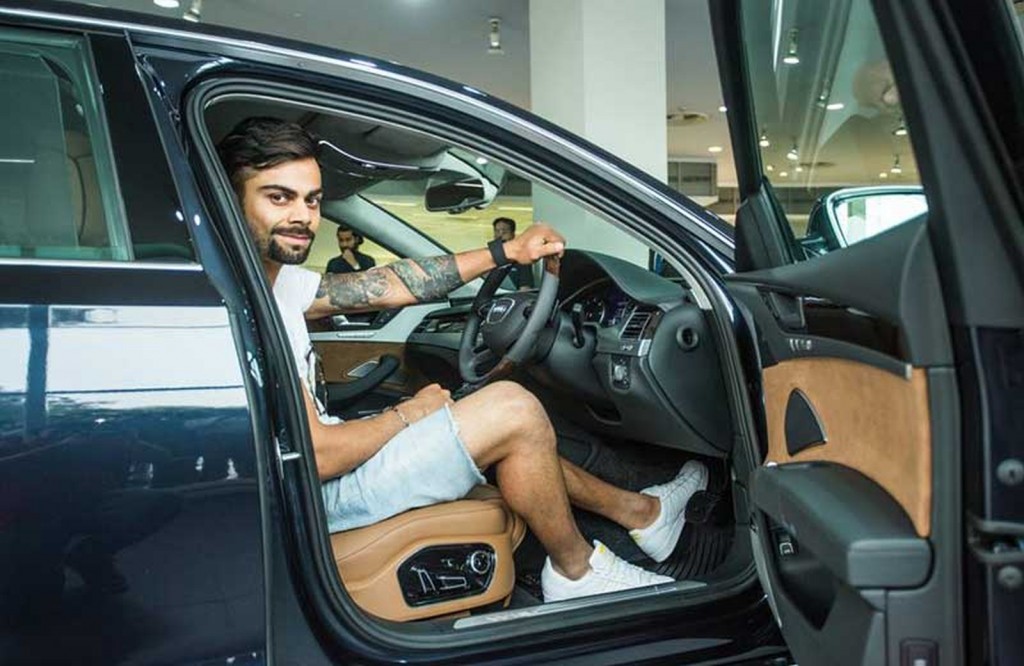 Virat's new Audi A8L W12 2