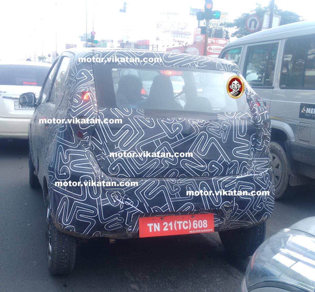 Datsun Redi GO spy image India