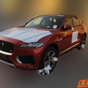 Jaguar F Pace spied in China