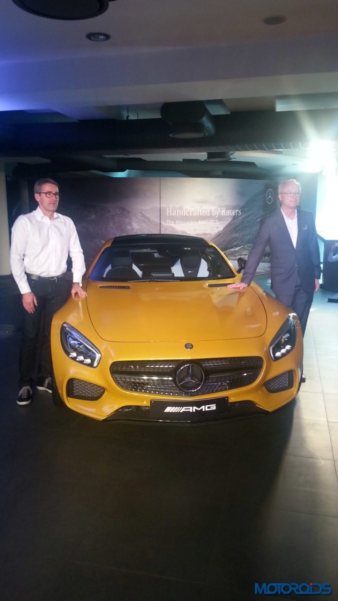 Mercedes Benz AMG GT S India launch