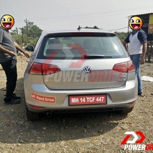 Mk VW Golf spotted in India