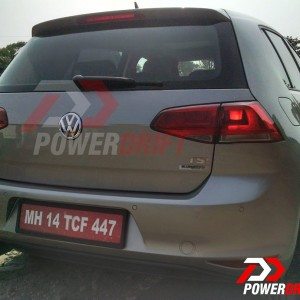 Mk VW Golf spotted in India