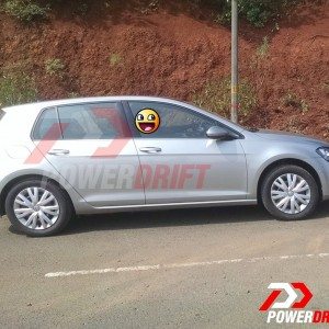 Mk VW Golf spotted in India