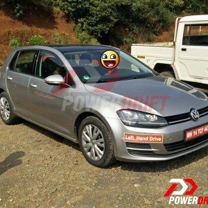 Mk VW Golf spotted in India