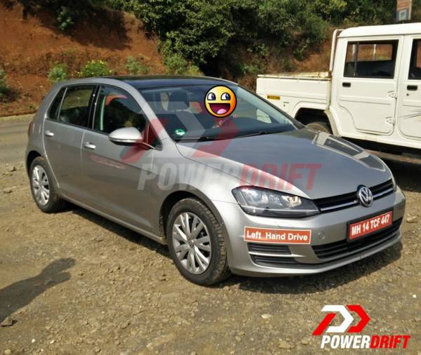 Mk VW Golf spotted in India