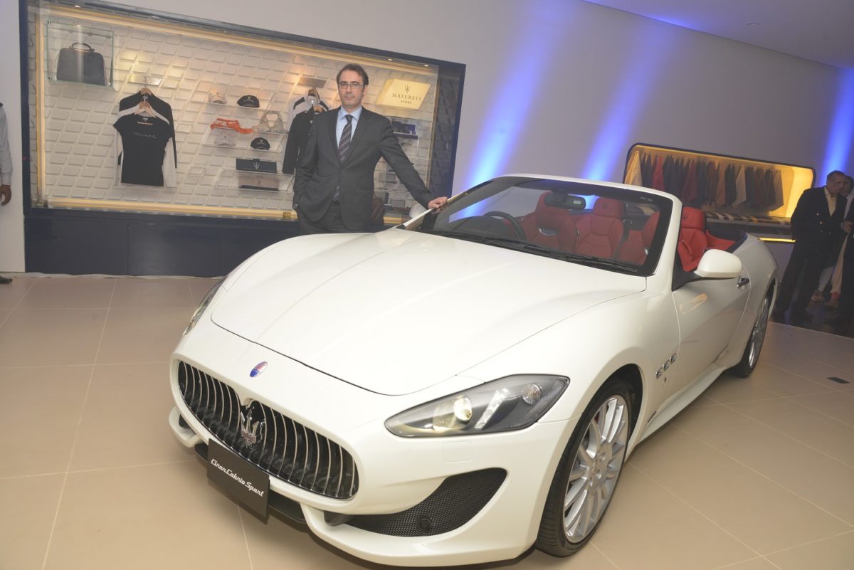 Mr Bojan Jankulovski Head of Operations for Maserati India