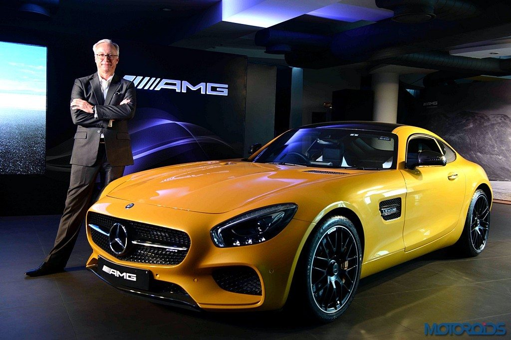 Mr. Roland Folger, MD&CEO, Mercedes-Benz India at the Launch of AMG GT S (1)