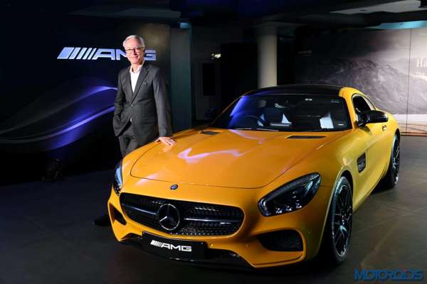 Mr. Roland Folger, MD&CEO, Mercedes-Benz India at the Launch of AMG GT S (2)