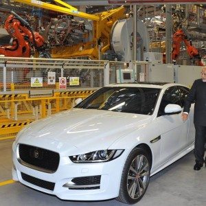 Narendra Modi visits Jaguar Land Rover plant in UK