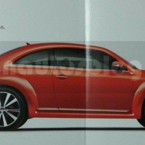 New VW Beetle brochure