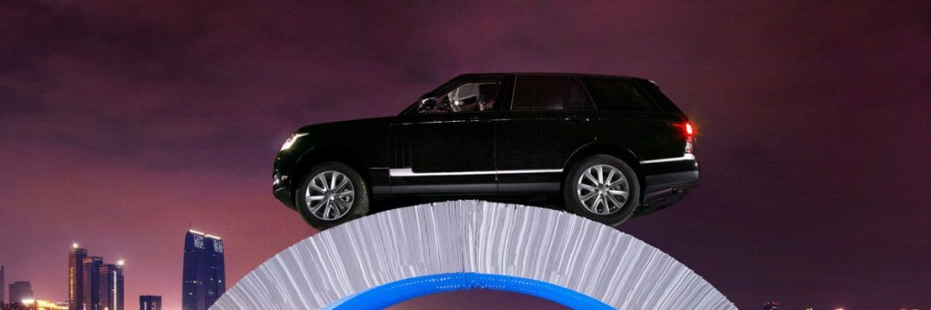 Range Rover Paper Bridge (1)