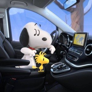 Snoopy Mercedes V Class