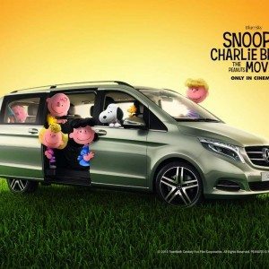 Snoopy Mercedes V Class