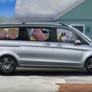 Snoopy Mercedes V Class