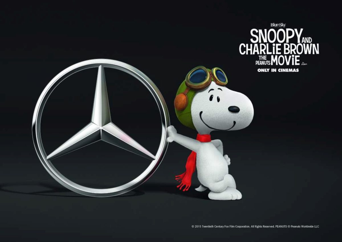 Snoopy Mercedes V Class