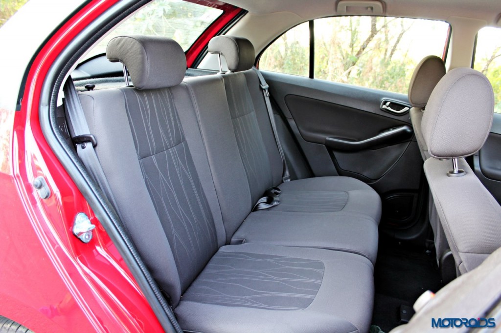 Tata Bolt front and rear seats (2)