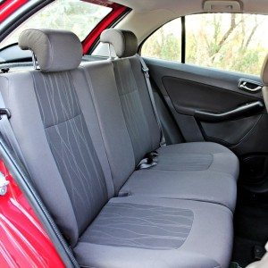 Tata Bolt front and rear seats