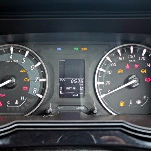 Tata Bolt petrol revotron instruments