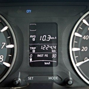 Tata Bolt petrol revotron instruments