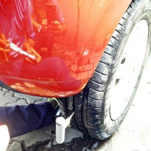 Tata Bolt puncture repair