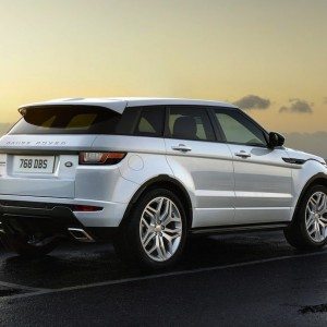 new  Range Rover Evoque facelieft India