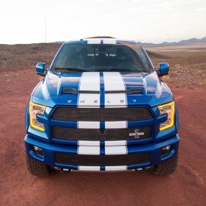 shelby f  sema blue front