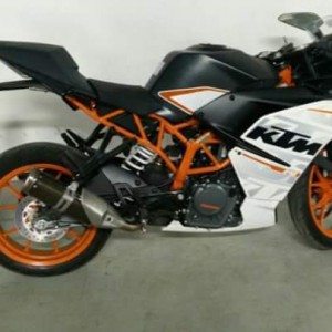 KTM RC side spied in India