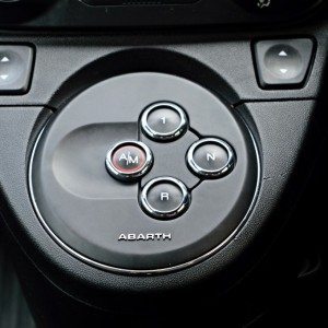 Abarth  Competizione AMT controls