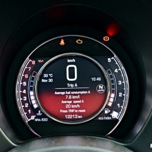 Abarth  Competizione Instrument Cluster