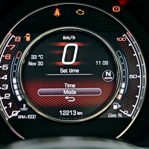 Abarth  Competizione Instrument Cluster