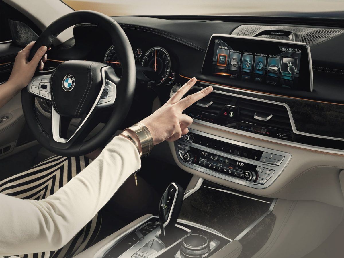 BMW  Series Gesture Control