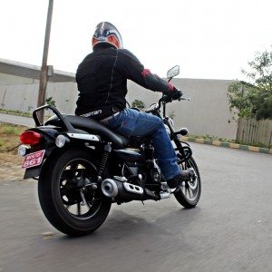 Bajaj Avenger Street  in action