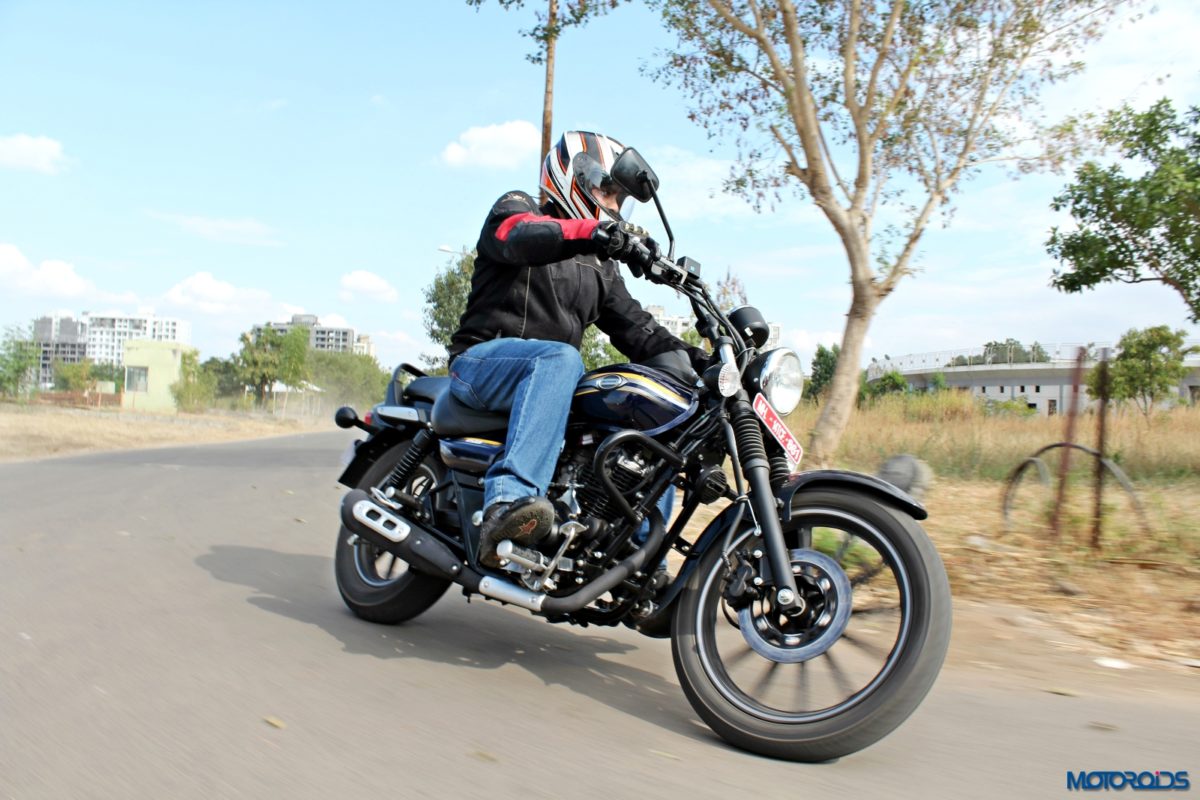 Bajaj Avenger Street  in action